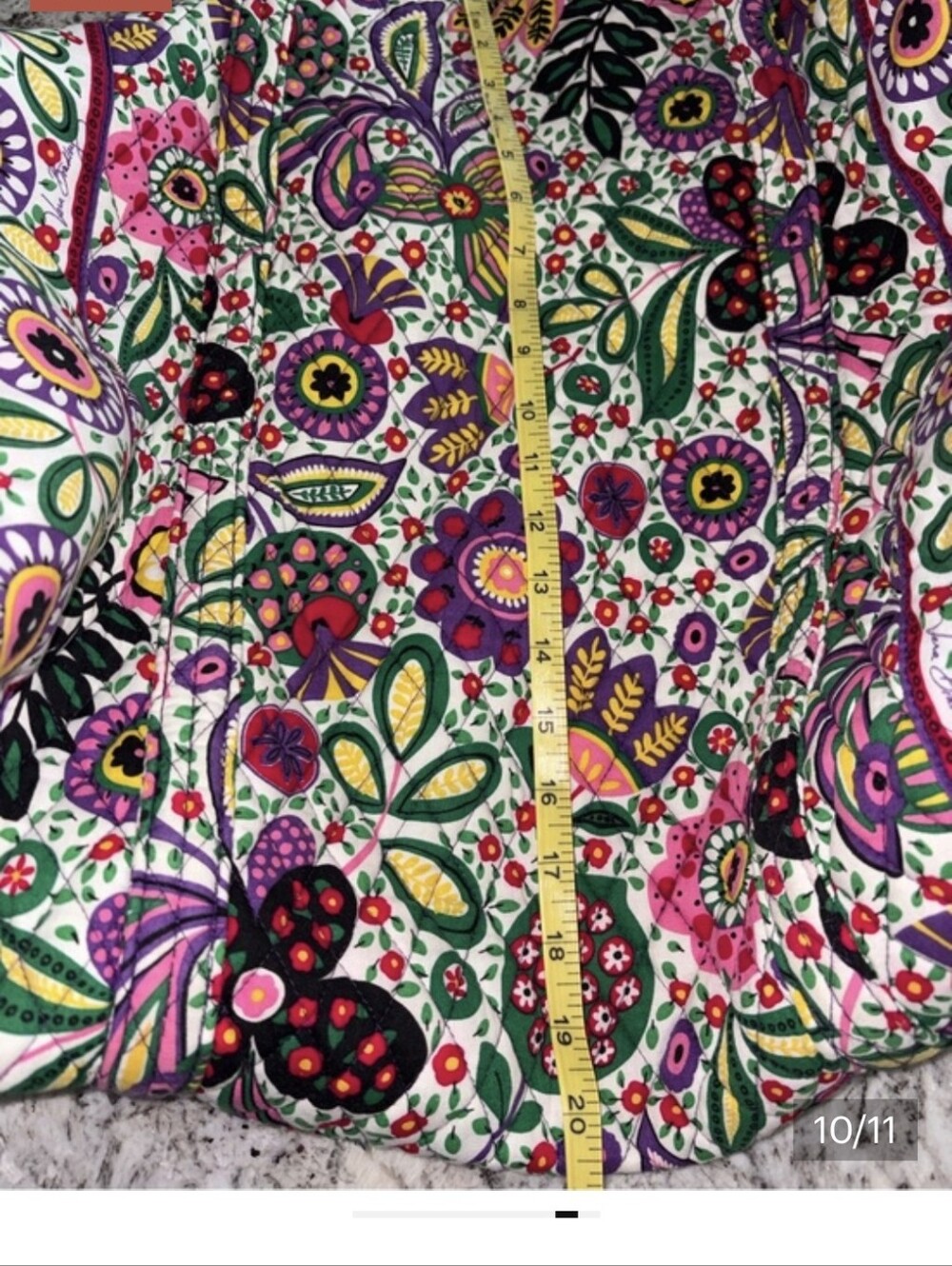 EXTRA LARGE Vera Bradley Duffle Bag - Picture 10 of 11